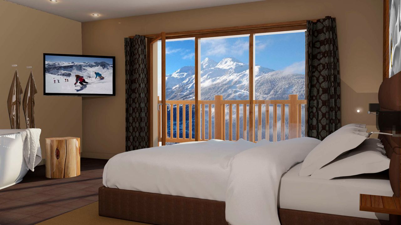 <strong>Hyatt Centric La Rosière: </strong>Opened in December 2017, the first Hyatt Centric hotel in France is located at an altitude of 1850 meters and within walking distance of La Rosière's restaurants, bars and shops.