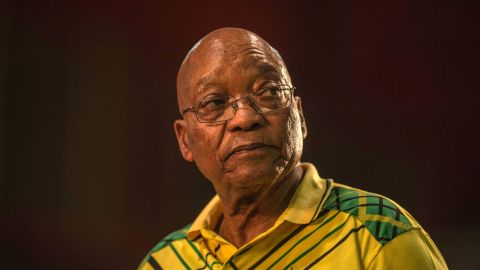 South African President Jacob Zuma narrowly avoided a vote of no confidence.