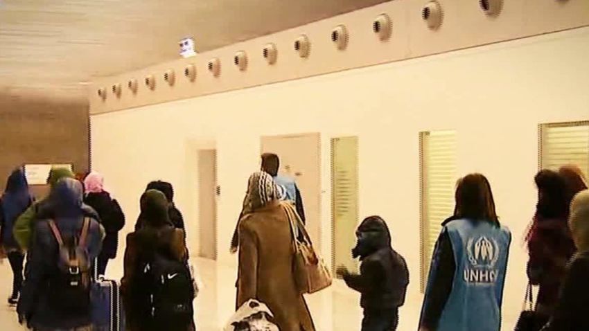 France Libyan evacuees arrive bell pkg_00003126.jpg