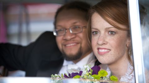 Rebbeca Hare and Patrick Cokley were married at St. Luke's Episcopal Church, Columbia. 