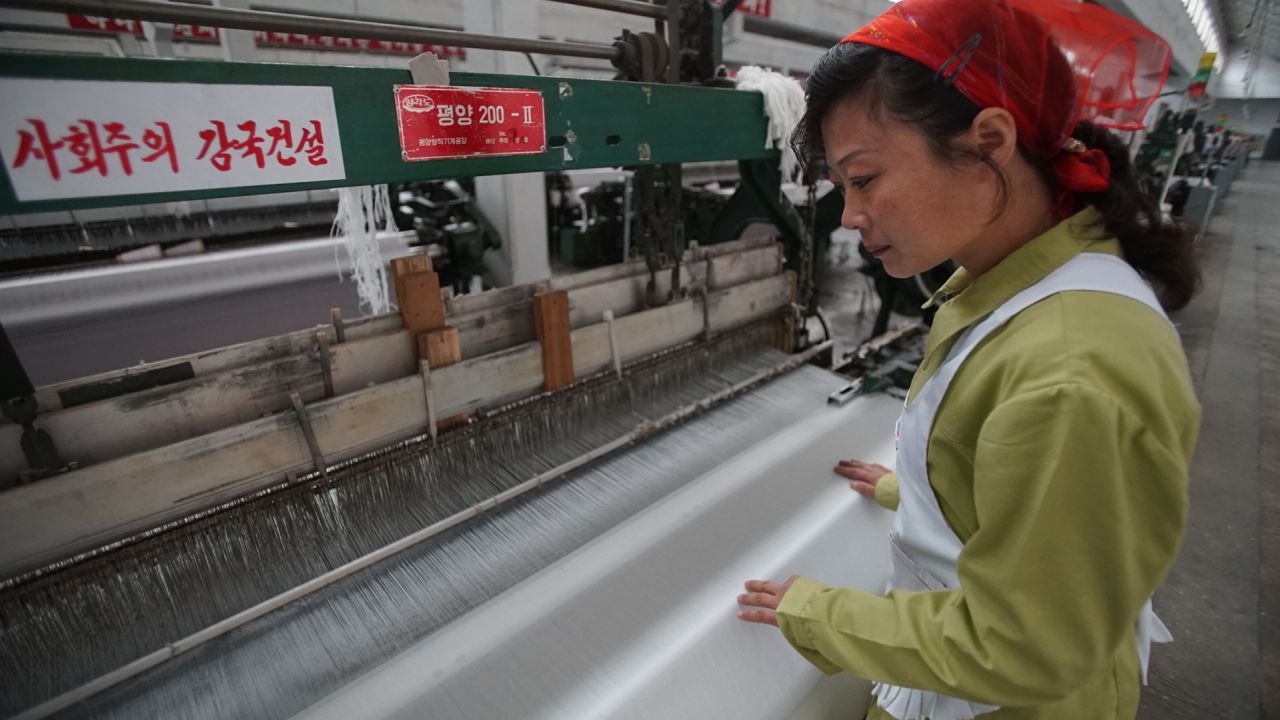 Textile factory Inside North Korea 1