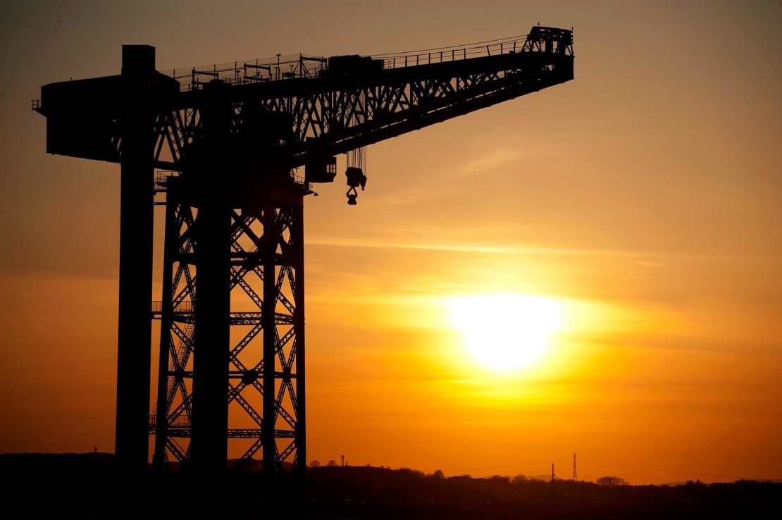 The sun has set for most shipbuilding on the River Clyde.