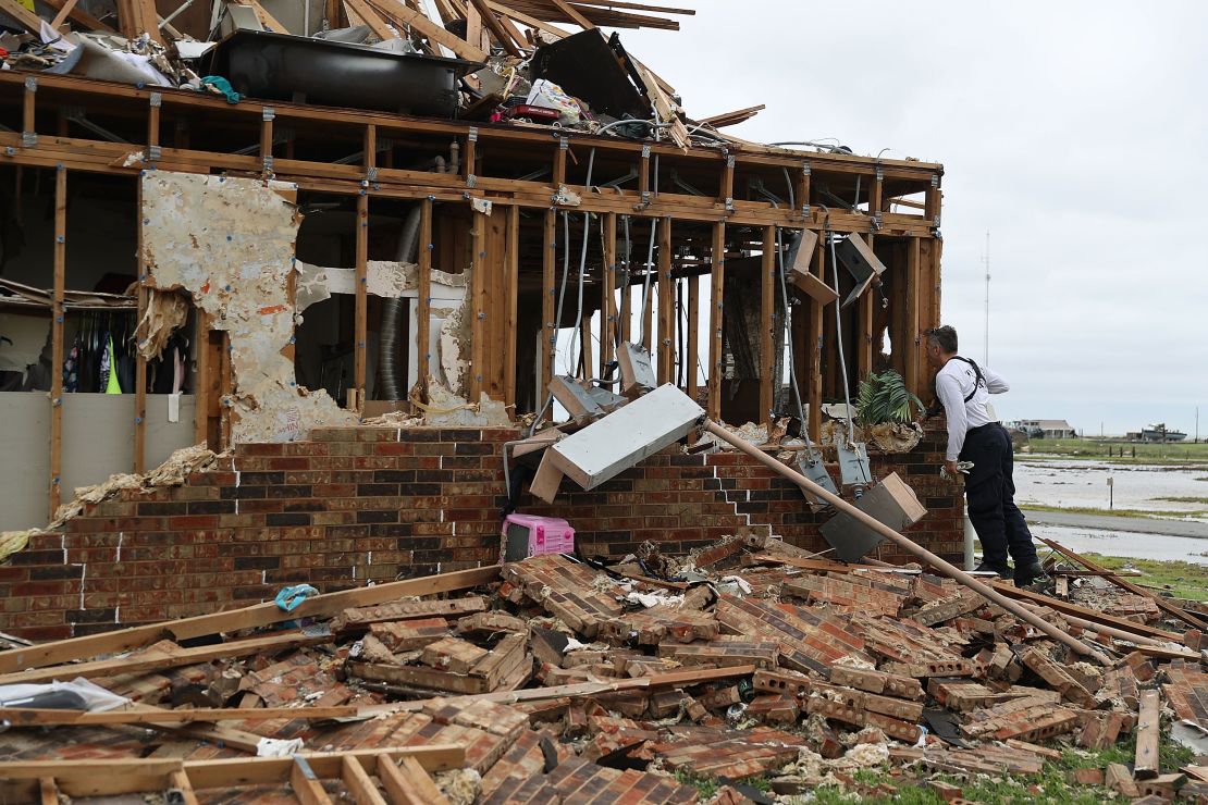 Hurricane Harvey took Rockport apart, destroying buildings like this apartment complex.