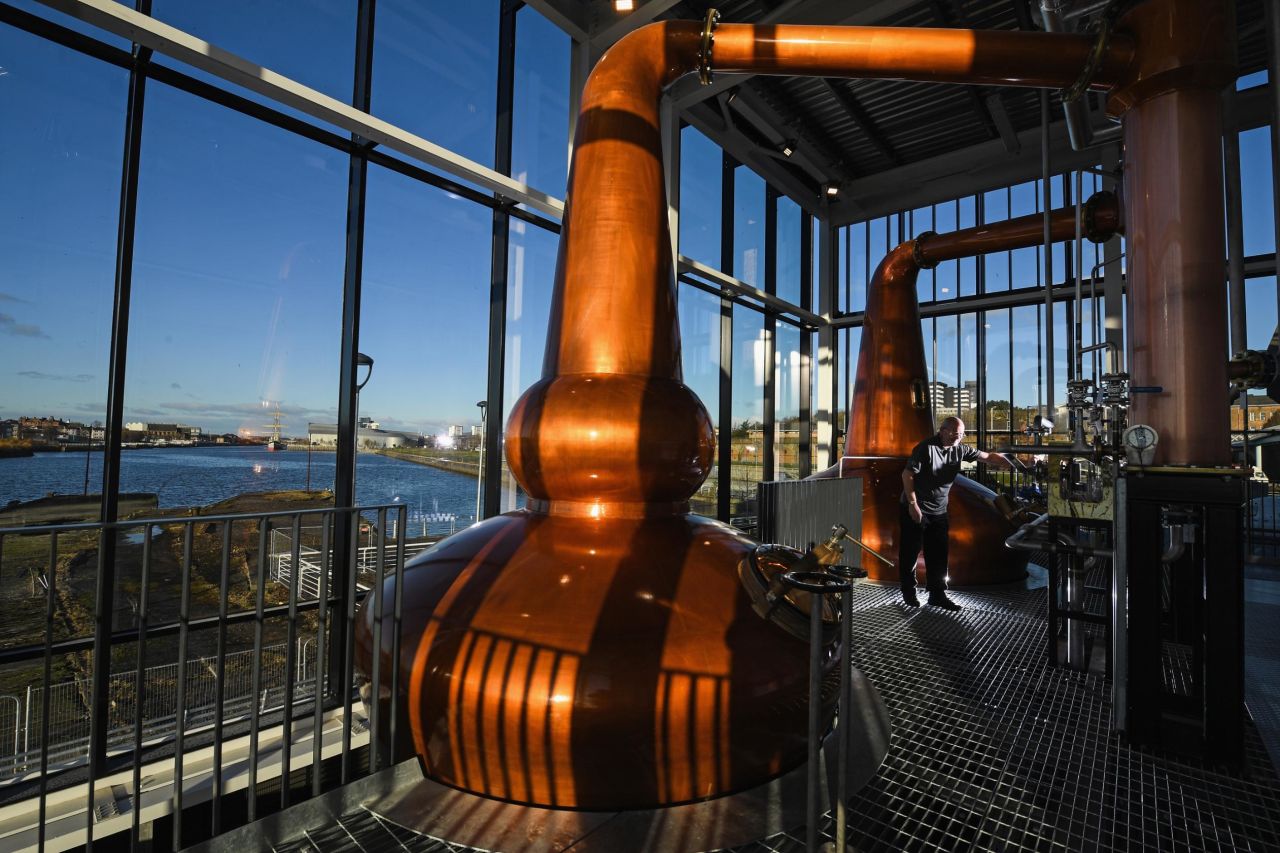 <strong>Spirit guide: </strong>Whisky is Scotland's national tipple and visitors can see how the drink is made in the recently opened Clydeside Distillery.
