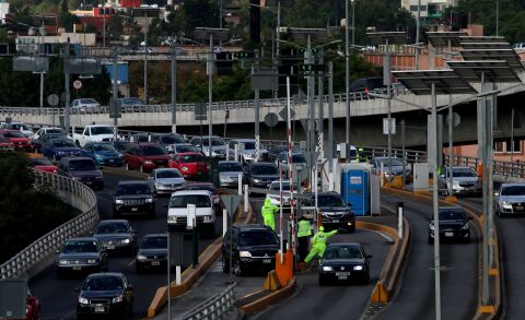 And in Mexico City, drivers spent an average of 58 hours in congestion during peak hours.