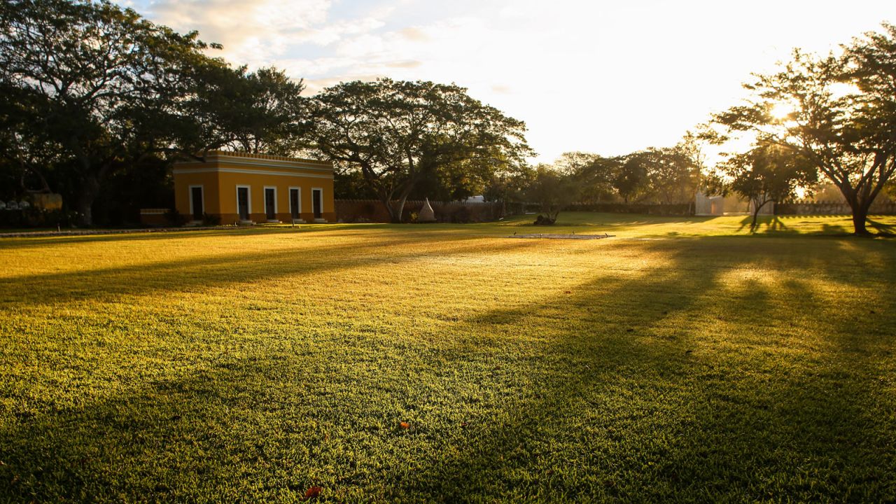 The casitas at Chable Resort are framed with original 19th-century walls from a working hacienda.