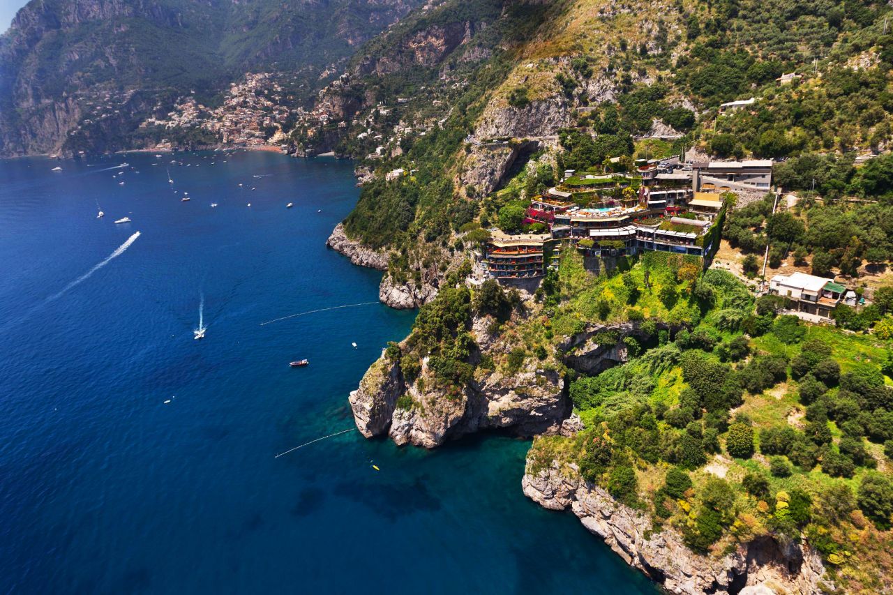 Il San Pietro di Positano makes the most of its jawdropping location.