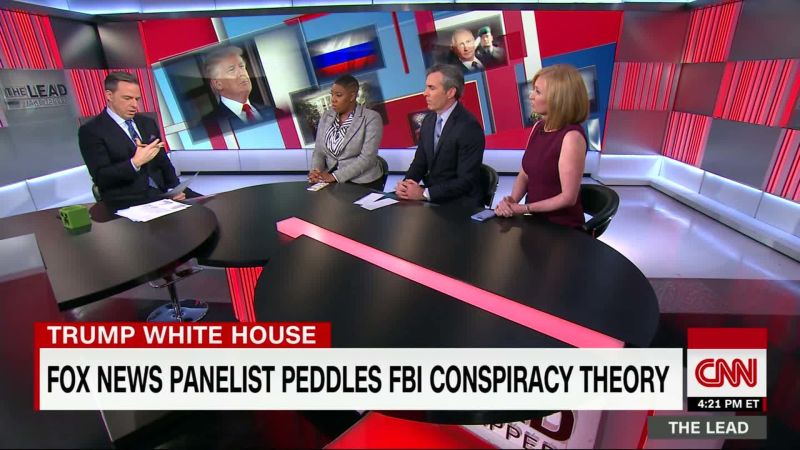 Fox News Panelist Peddles FBI Conspiracy Theory | CNN