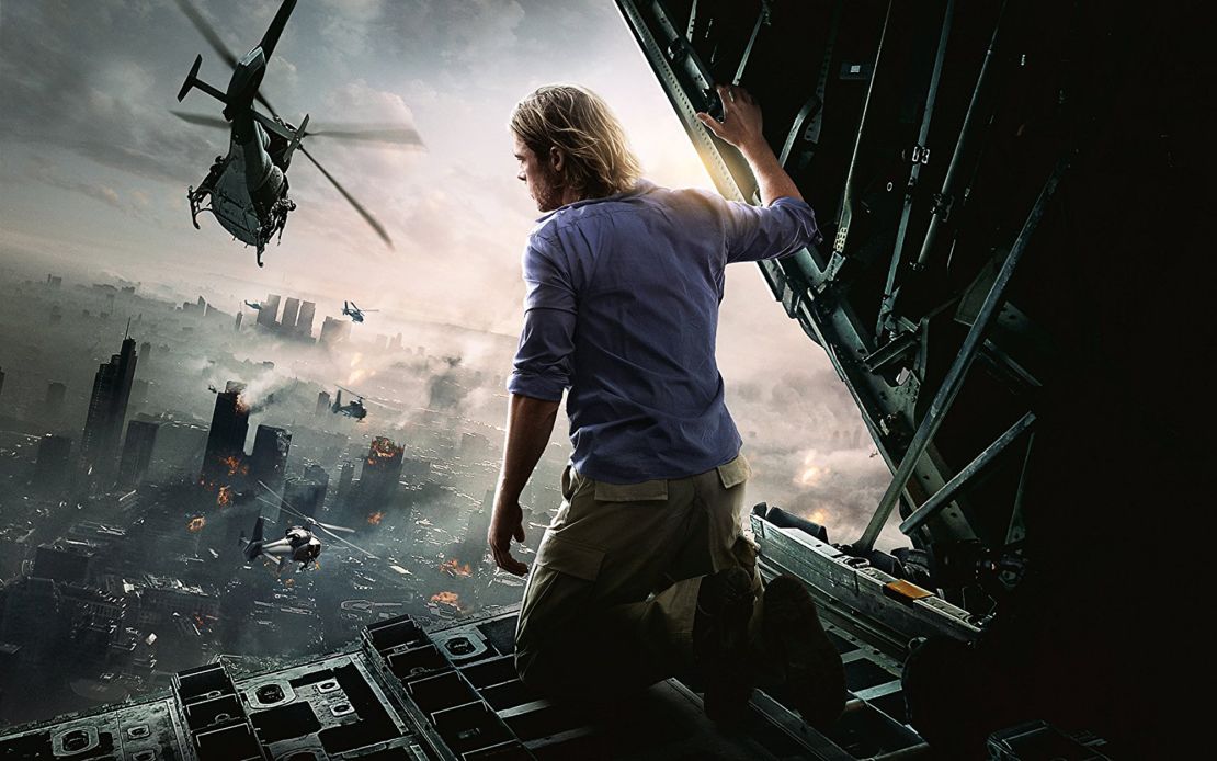 A fatal virus turns humans into something feral in "World War Z."