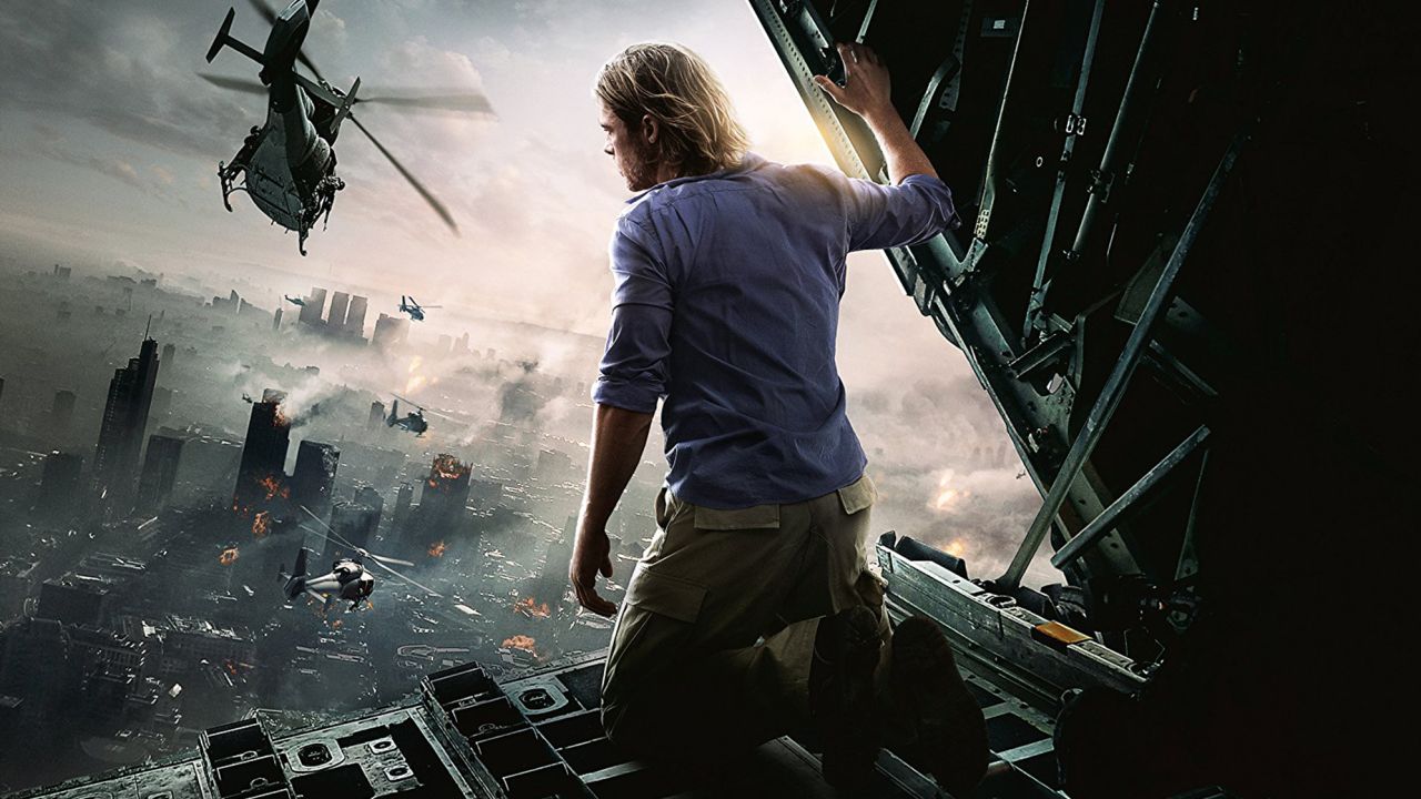 A fatal virus turns humans into something feral in "World War Z." 