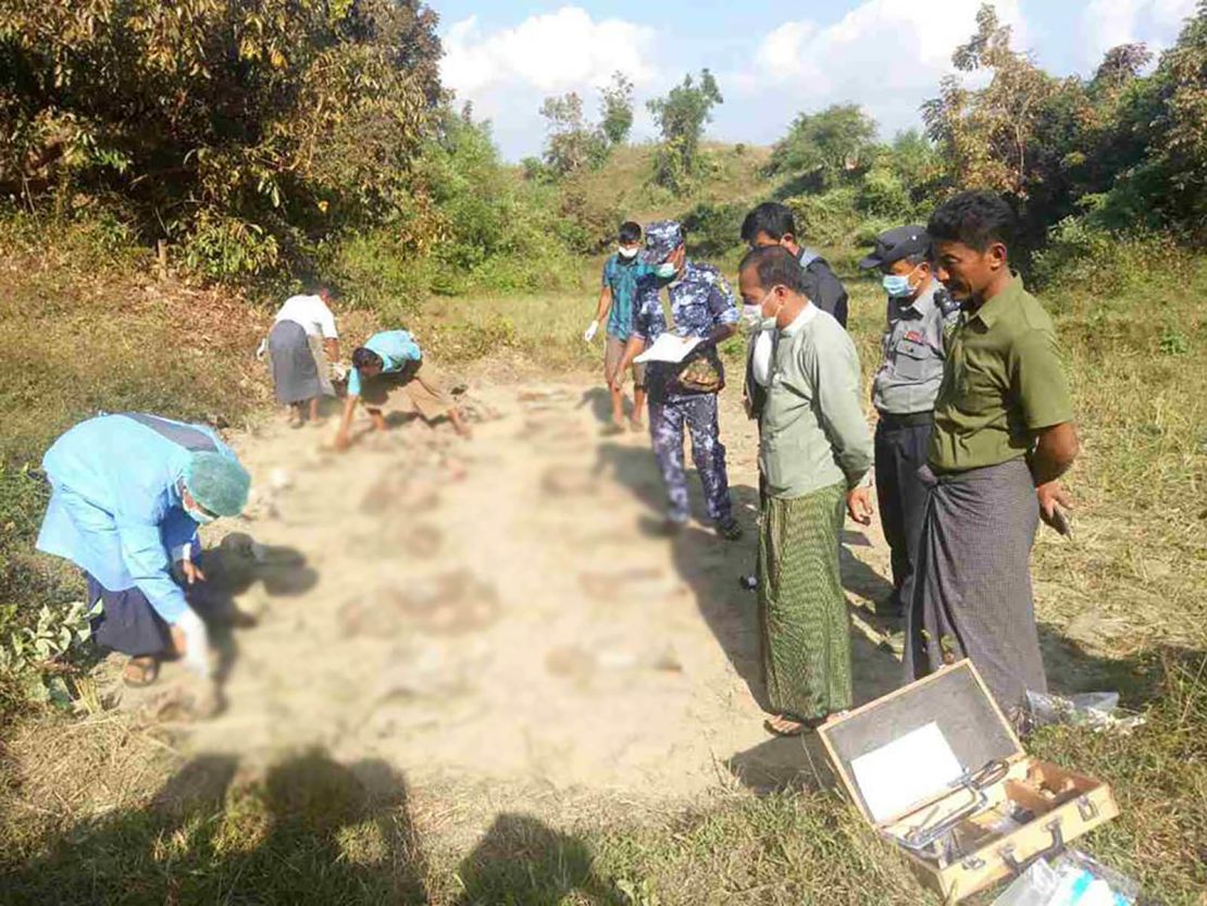 Rights groups say thousands of Rohingya have been killed since August, while more than half a million have fled to Bangladesh.