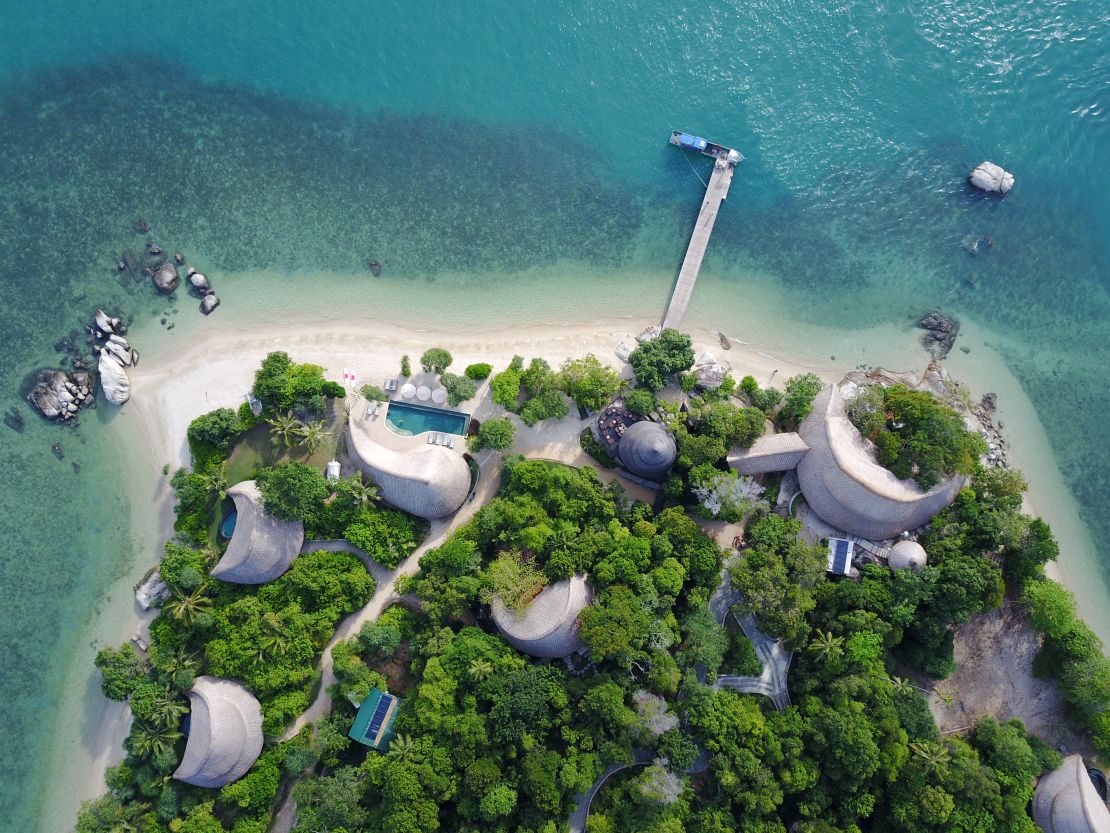 At Cempedak in Indonesia, every bungalow has its own plunge pool. 