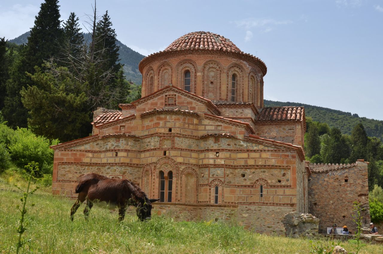 The medieval ghost town of Mystras.