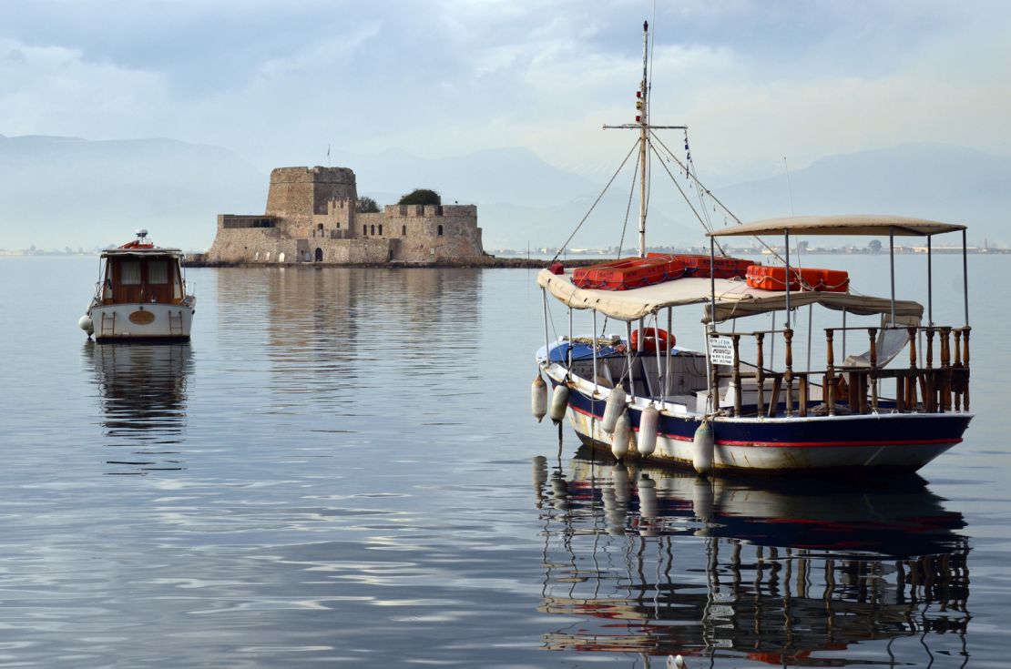 Nafplio was the first capital of modern Greece and home to several spectacular forts.