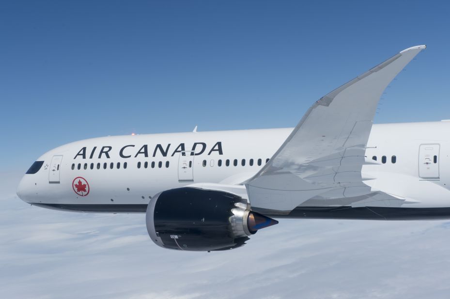 <strong>Glamorous makeover:</strong> Air Canada has a new look -- from uniforms to paint scheme to catering.