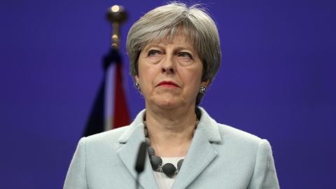 British Prime Minister Theresa May suffered a setback after calling a snap election.