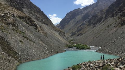 A two-hour drive from Khorugh, the Bartang Valley offers some incredible hiking. 