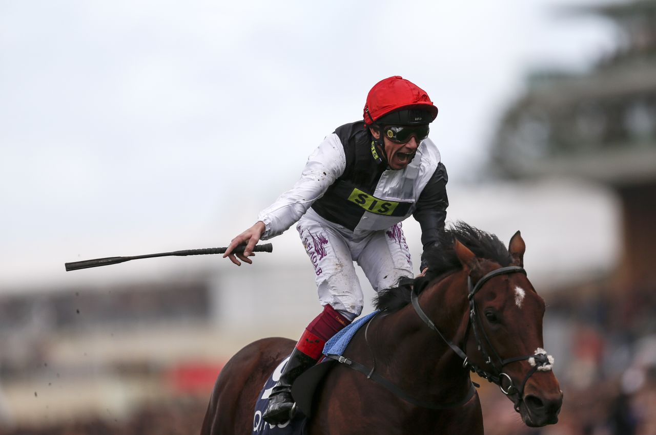 Later that day, Dettori also rode a winner in the Champions Stakes, guiding the favorite Cracksman home with ease. 