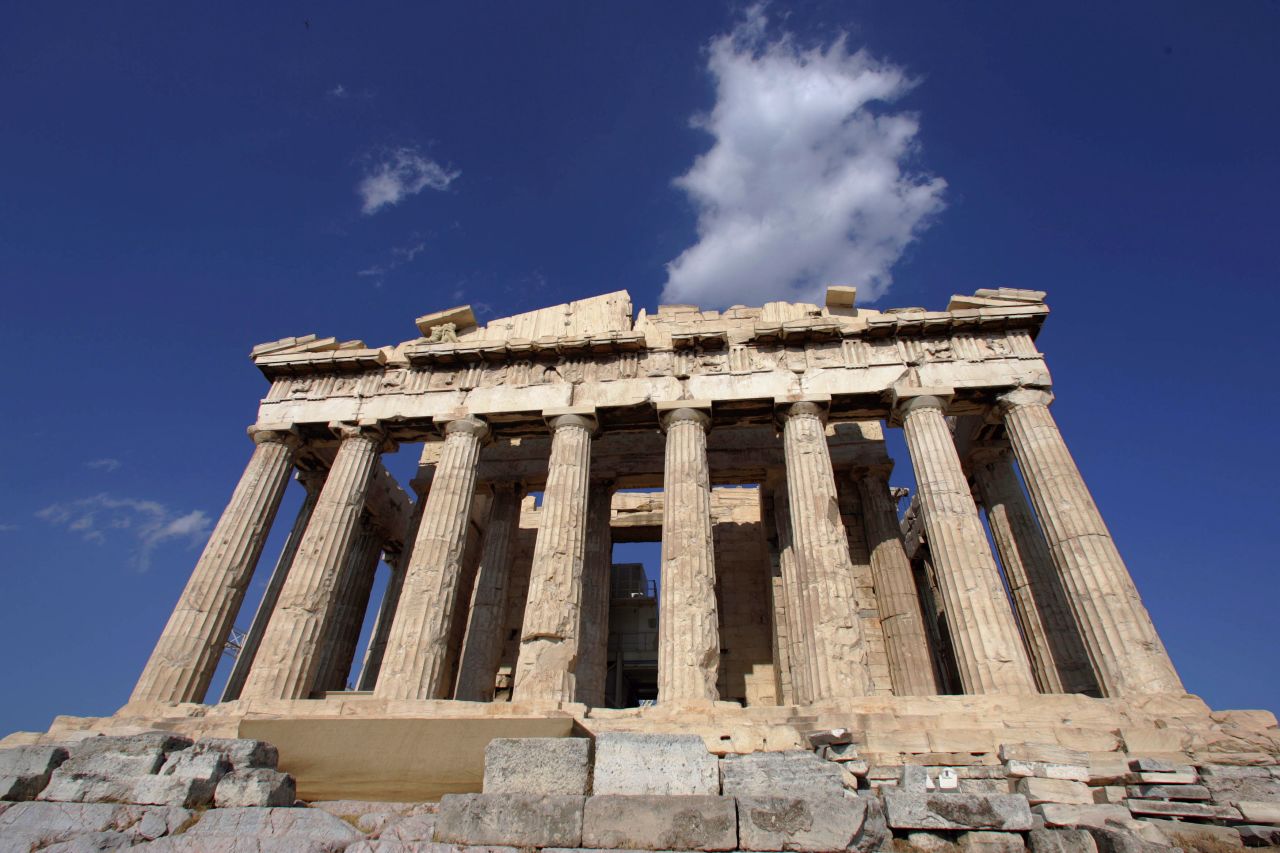 The Acropolis is Greece's most famous monument, a symbol of Greek antiquity.
