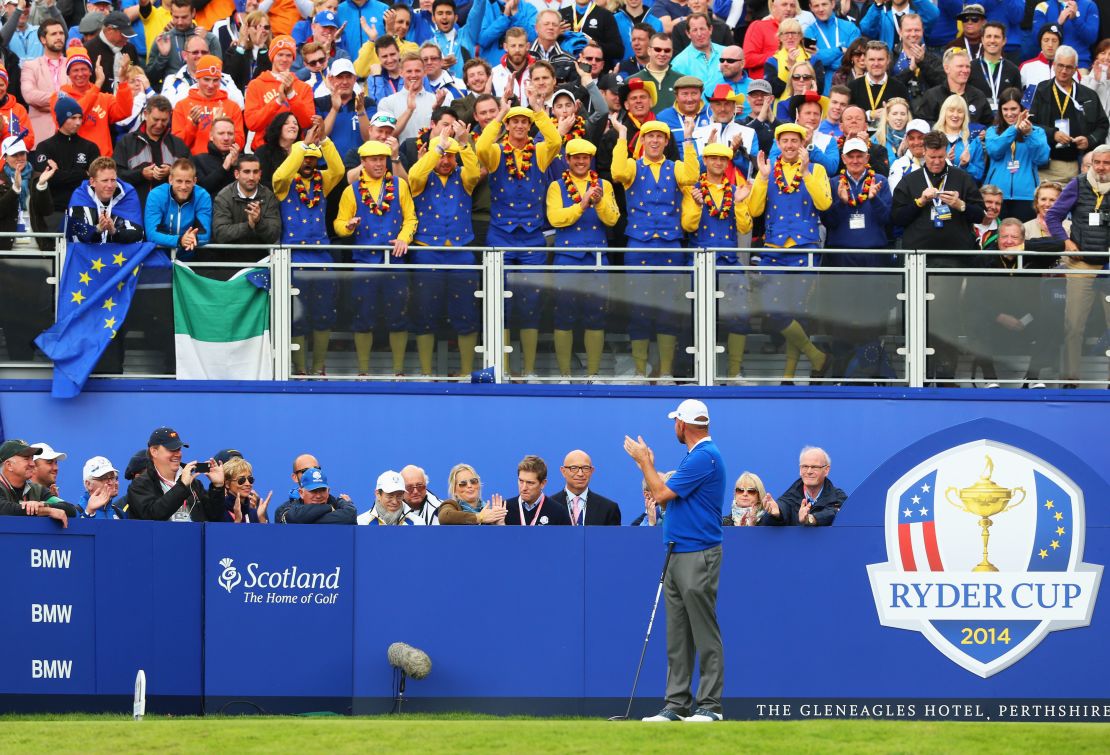 Bjorn last played at the Ryder Cup in 2014 at Gleneagles