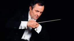 Swiss Conductor Charles Dutoit (Photo by JACQUES SARRAT/Sygma via Getty Images)