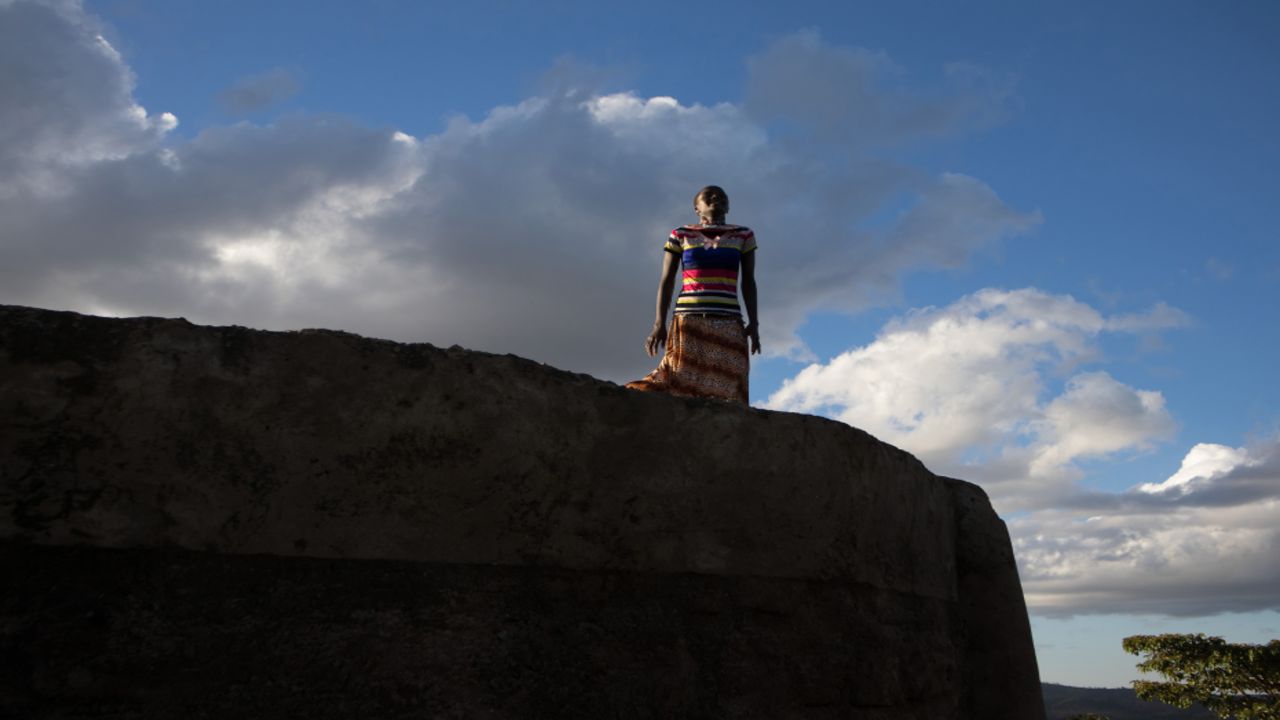 Anita, 15, as photographed by Jane, also 15. "Before I attended this workshop, I was afraid to talk in front of people and to share my story," Jane said. "But now, I have that courage to talk in front of people and to lead people." (Courtesy Jane/Too Young To Wed)