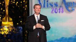 ATLANTIC CITY, NJ - SEPTEMBER 08:  Executive Chairman Sam Haskell, III  speaks on stage during Miss America 2018 - Third Night of Preliminary Competition at Boardwalk Hall Arena on September 8, 2017 in Atlantic City, New Jersey.  (Photo by Donald Kravitz/Getty Images for Dick Clark Productions)