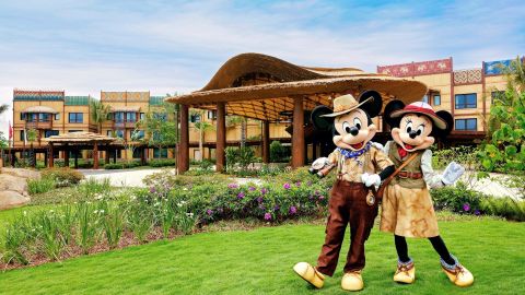 The Explorer's Lodge is Hong Kong Disneyland's newest hotel.