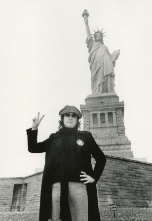 "John Lennon, New York" by Bob Gruen (1974).