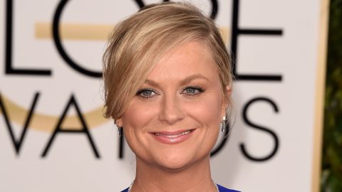 Actress Amy Poehler attends the 72nd Annual Golden Globe Awards at The Beverly Hilton Hotel on January 11, 2015 in Beverly Hills, California.