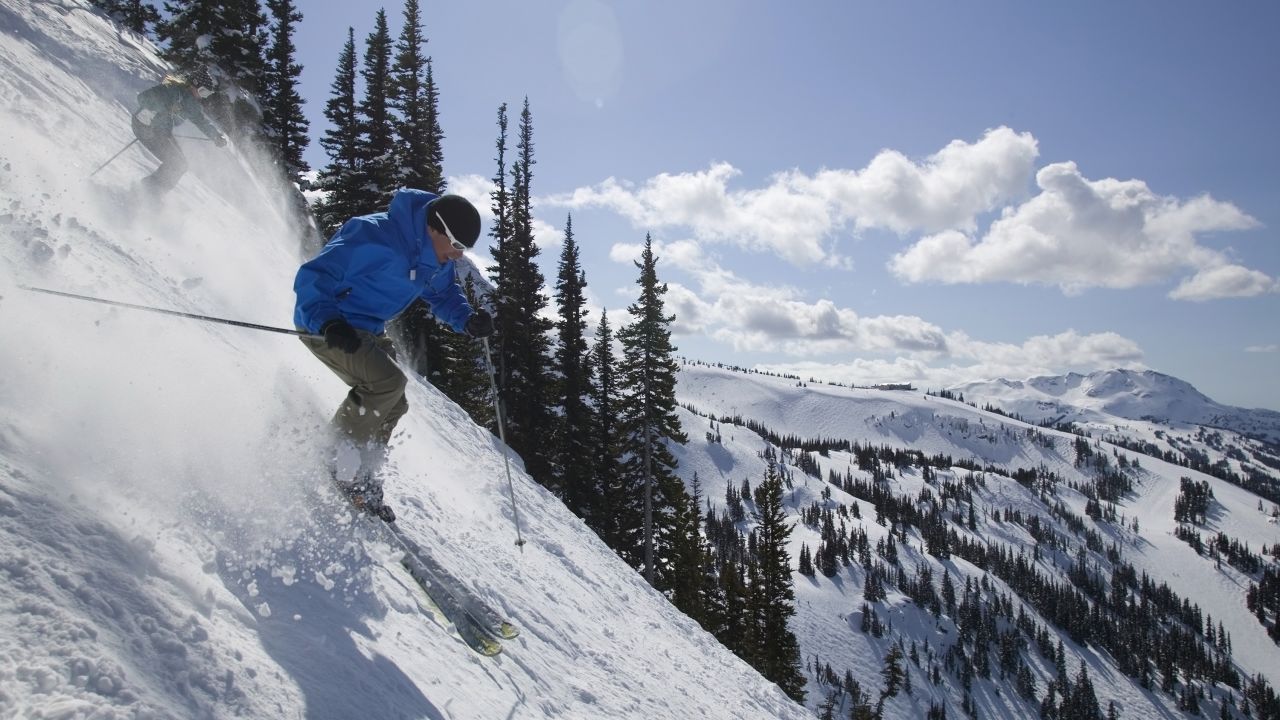 <strong>February in British Columbia:</strong> Whistler-Blackcomb is the largest ski resort in North America and is known for its extensive terrain, good snow and highly rated nightlife.