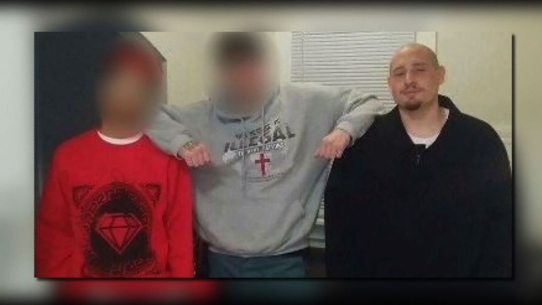 Andrew Finch, right, was killed after police received a false report of a hostage situation. 