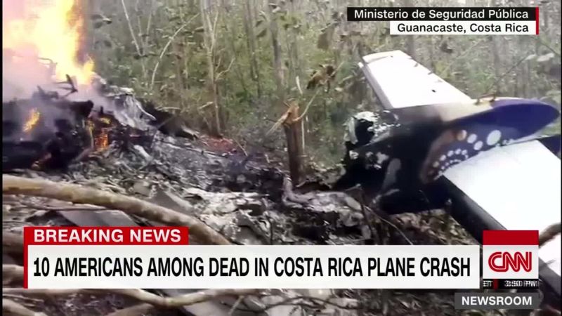 Costa Rica Plane Crash: 12 Killed, Including 10 Americans | CNN