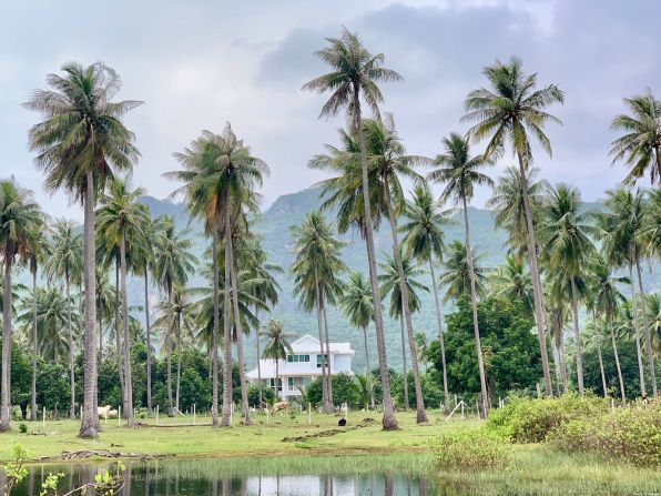 <strong>Big move: </strong>Realizing that they could no longer avoid the life that they'd envisioned, the couple bought some land “sight unseen” in Sam Roi Yot, located in the province of Prachuap Khiri Khan, for around $50,000, and set about building a home.