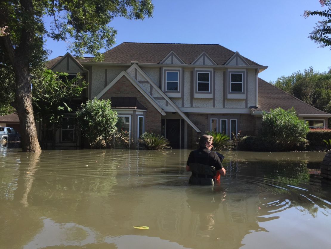 The couple say that they took a huge financial hit when their Houston home was flooded during Hurricane Harvey in 2017.