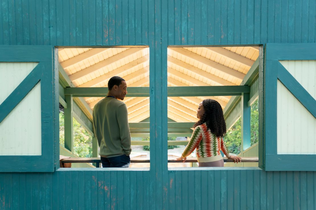 (from left) Tyler James Williams and Quinta Brunson in "Abbott Elementary."