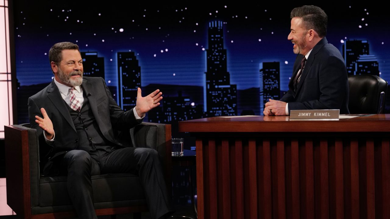 Nick Offerman on "Jimmy Kimmel Live!”