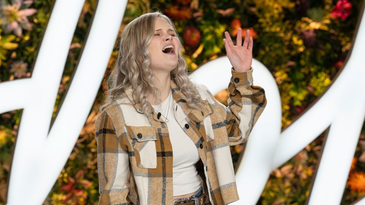 Contestant Samantha Ray on 'American Idol.'