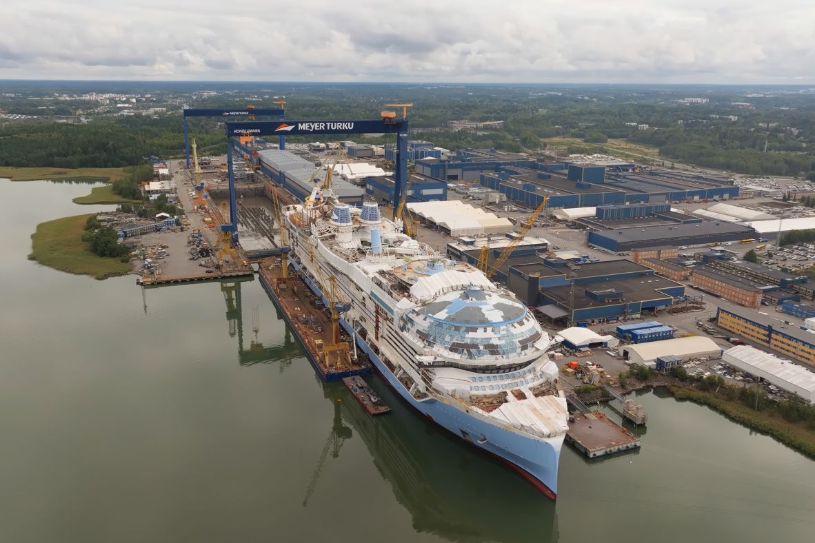 <strong>Construction milestone: </strong>Royal Caribbean’s Legend of the Seas was floated out for the first time in September 2025. It's being built at the Meyer Turku shipyard in Turku, Finland, ahead of its summer 2026 debut. It will be the first Icon ship to sail in Europe and the Southern Caribbean.