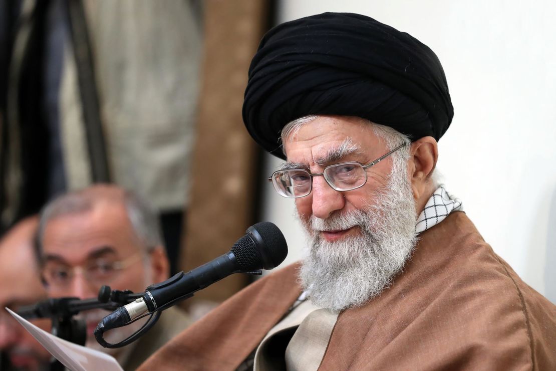 Khamenei delivered a statement in Tehran on Tuesday.