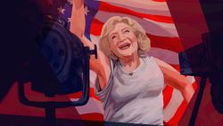 American Woman Betty White Illustrated