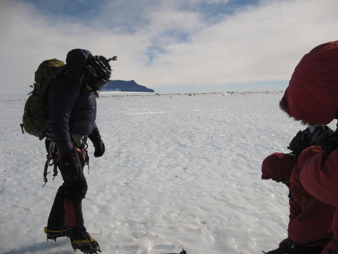 spike shoes antarctica