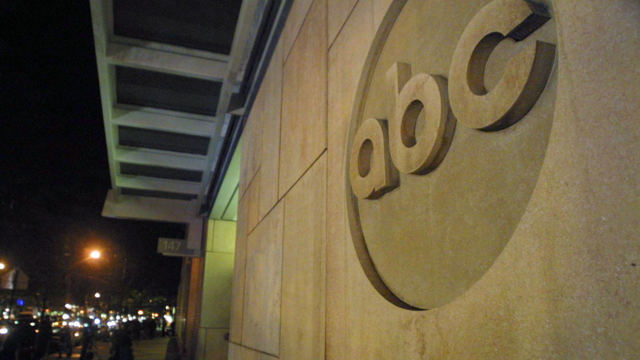 395901 04: The ABC logo is displayed outside ABC News headquarters after an anthrax scare October 15, 2001 in New York City. The 7-month-old son of an ABC News employee in New York has contracted the disease after visiting the studio. (Photo by Mario Tama/Getty Images)