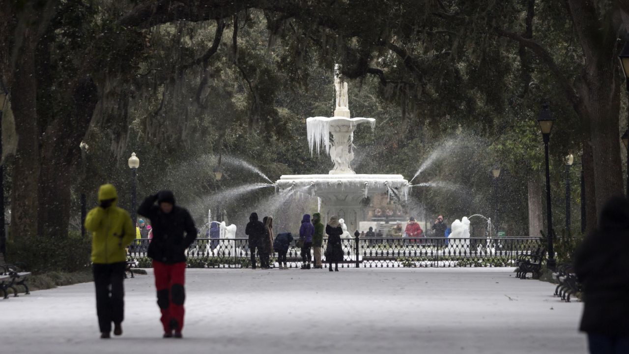 Forsyth Park in Savannah, Georgia.
