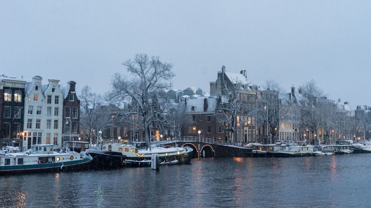 The Dutch capital is far less crowded in the winter season.