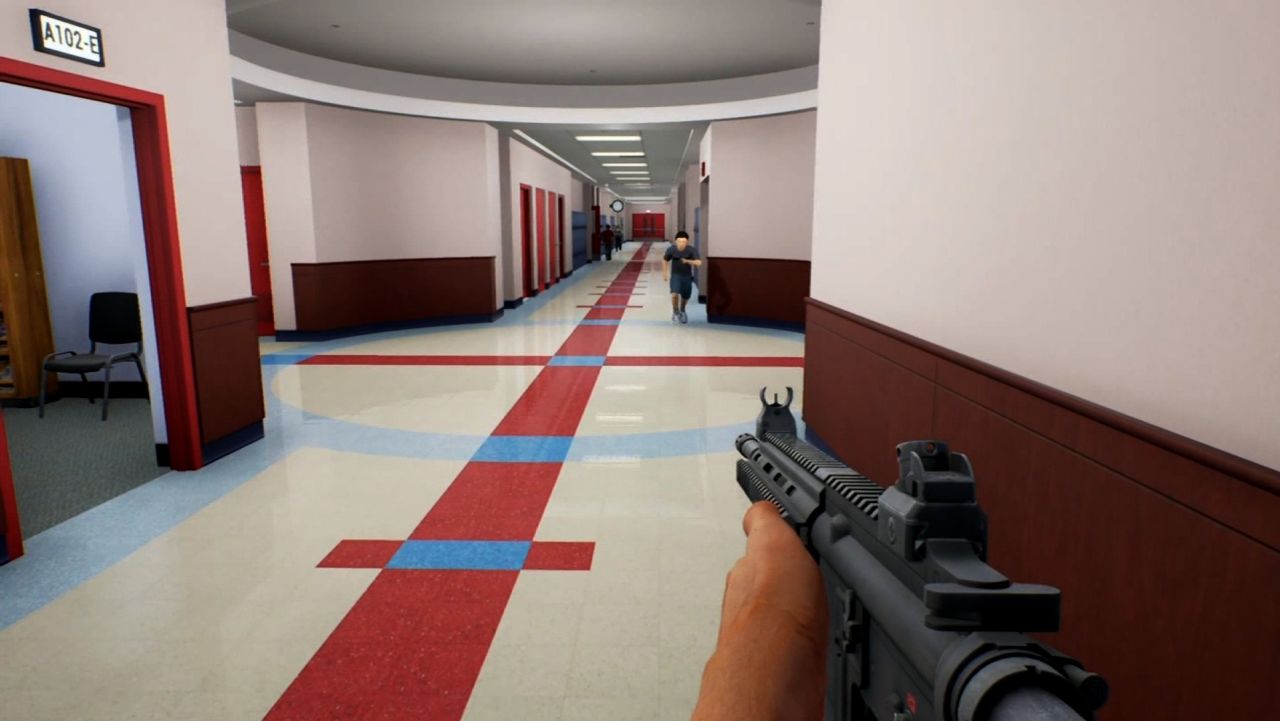 Virtual reality puts teachers inside shooting