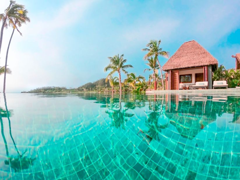<strong>3: Six Senses -- </strong>Six Senses owns a host of five star spots. The dreamy Six Senses Fiji Beach Resort, pictured, is one of the highlights. 
