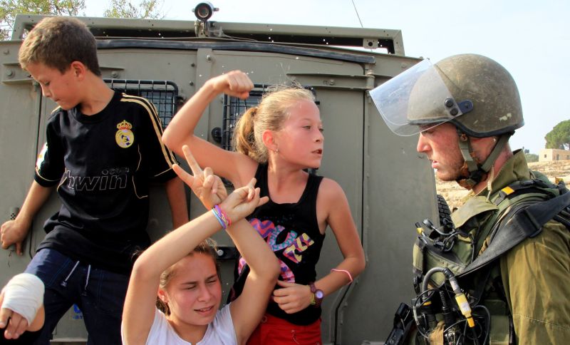 Palestinian Teen Protester Ahed Tamimi Appears In Israeli Military ...