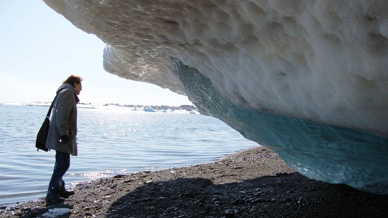 <strong>Crazy cool: </strong>Some of the balls of ice are (much) bigger than others!