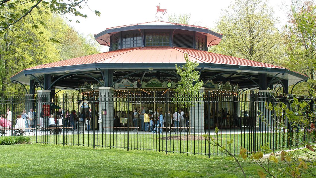 <strong>Carousel for All Children:</strong> This Staten Island carousel lives up to its name by being accessible for kids who use wheelchairs.